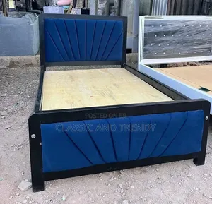 5x6 Black Framed Bed