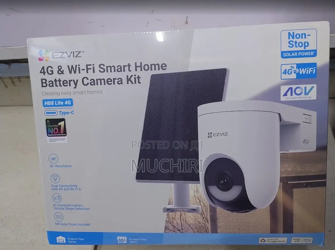 EZVIZ HB8 4g/Wi-Fi Camera Kit 2WAY Talk