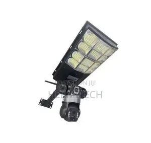 Triple Lens 4G Solar Powered CCTV With 300W Floodlight