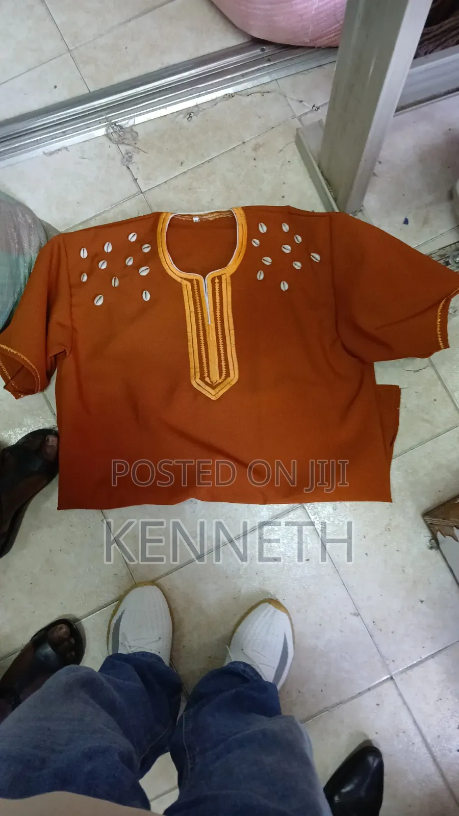 Kikuyu Beaded Tshirt