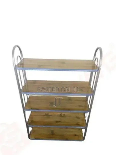 5 Tier Wooden Shoe Rack