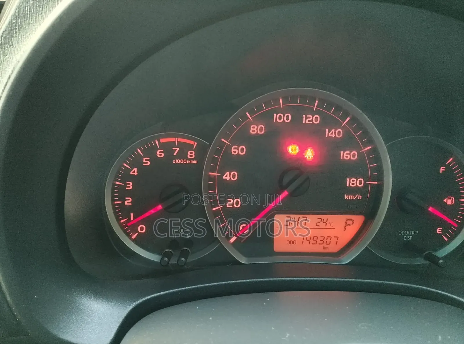 Toyota Vitz 2013 Gray