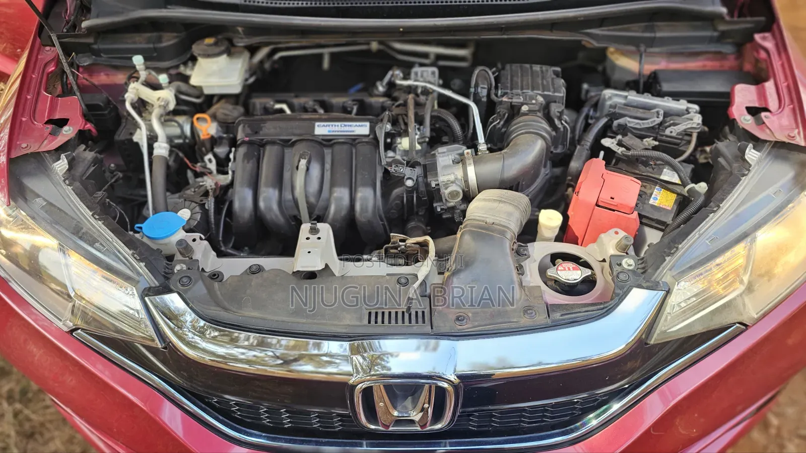 Honda Fit EX 2017 Red