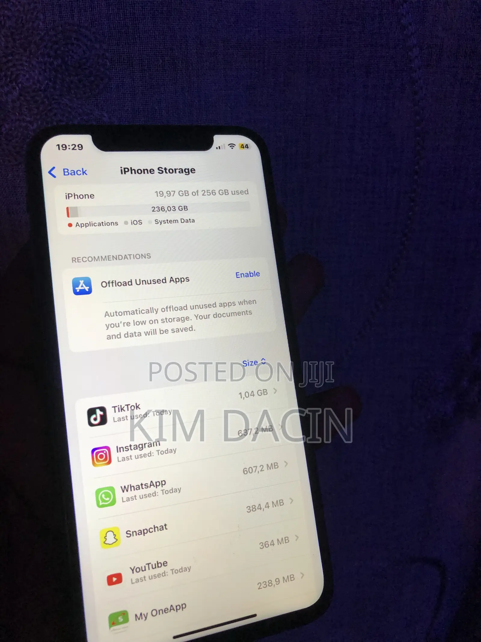 Apple iPhone XS 256 GB Black