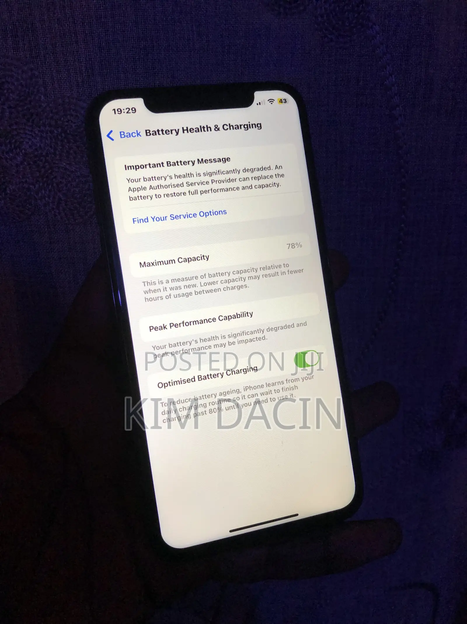 Apple iPhone XS 256 GB Black