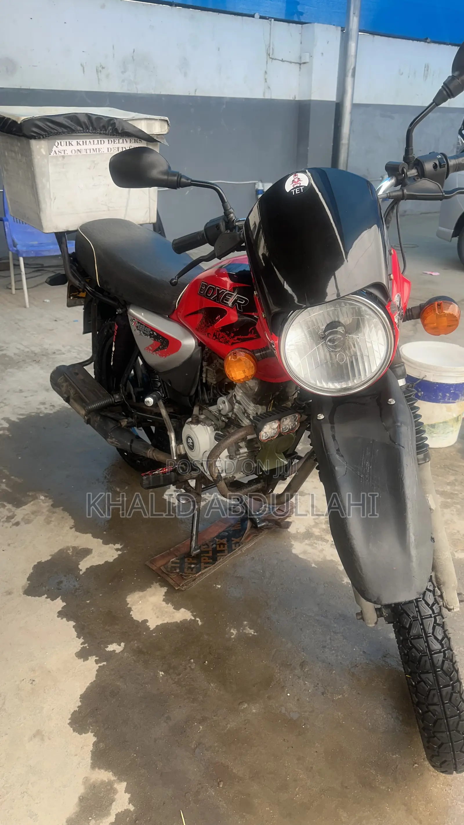 Bajaj Boxer 125 2023 Red