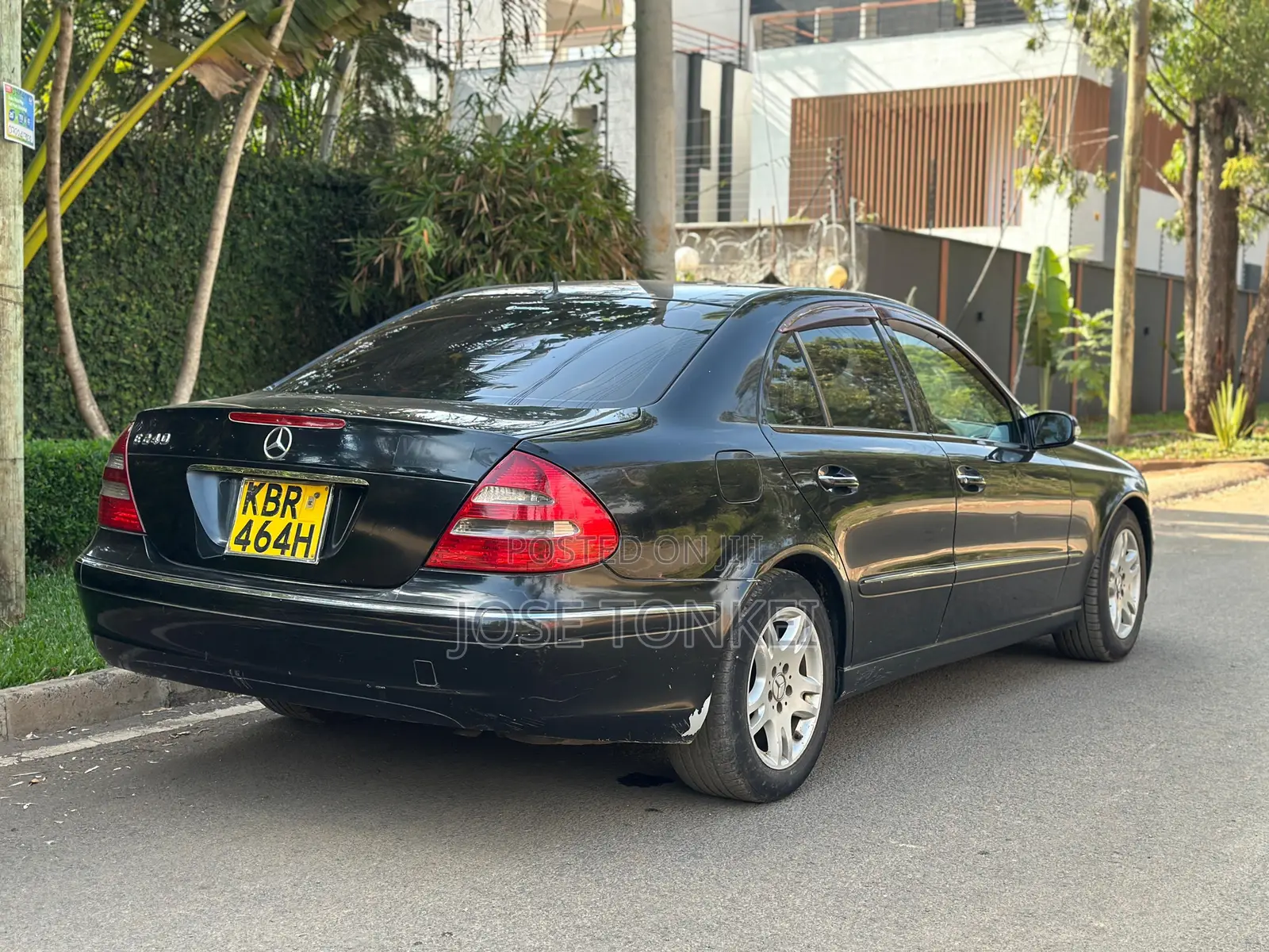 Mercedes-Benz E240 2004 Black