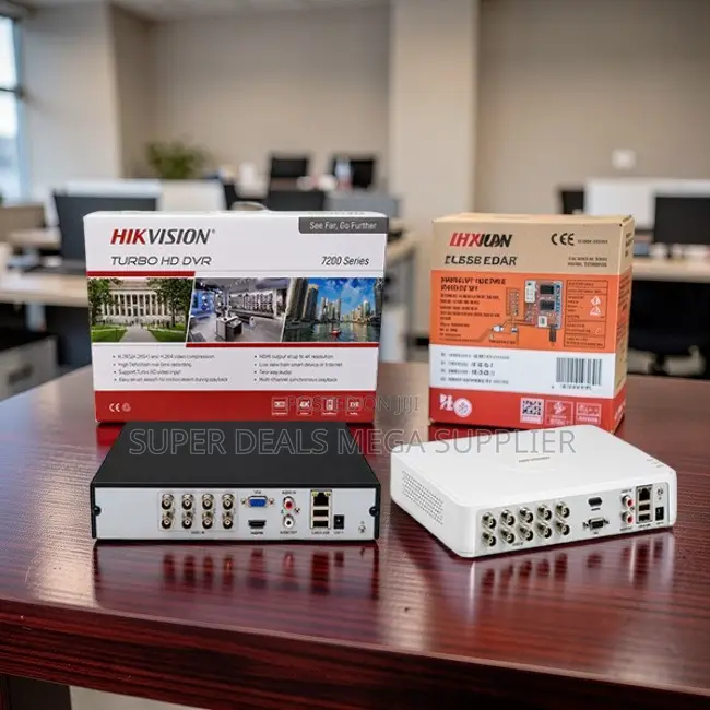 Mobile Access Hikvision 4 Channel, 8 Channel Upto 1080P DVR Machine