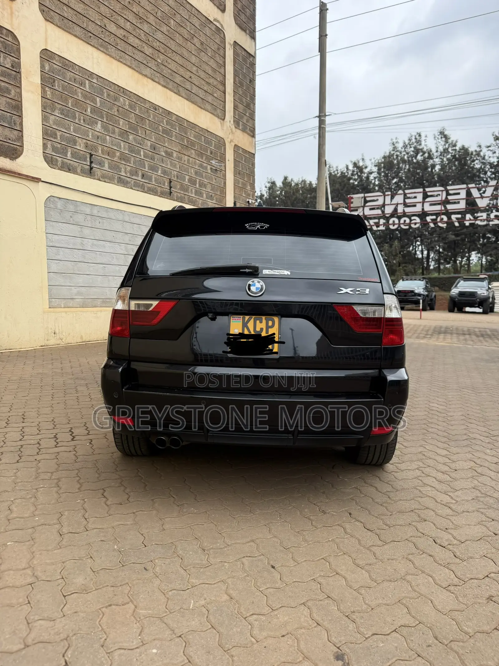 BMW X3 2.5i 2009 Black