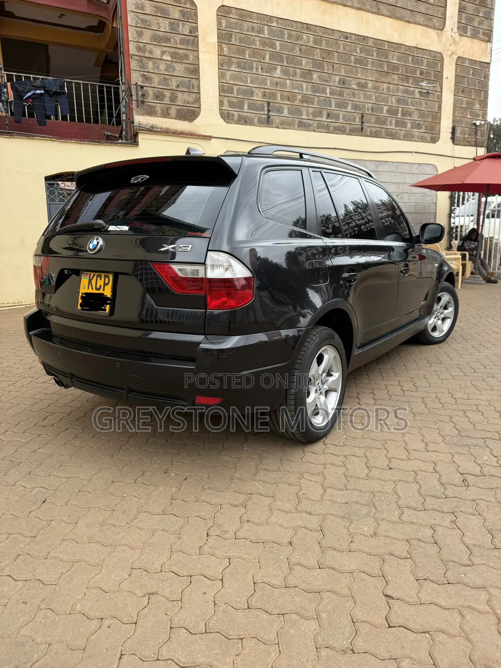 BMW X3 2.5i 2009 Black
