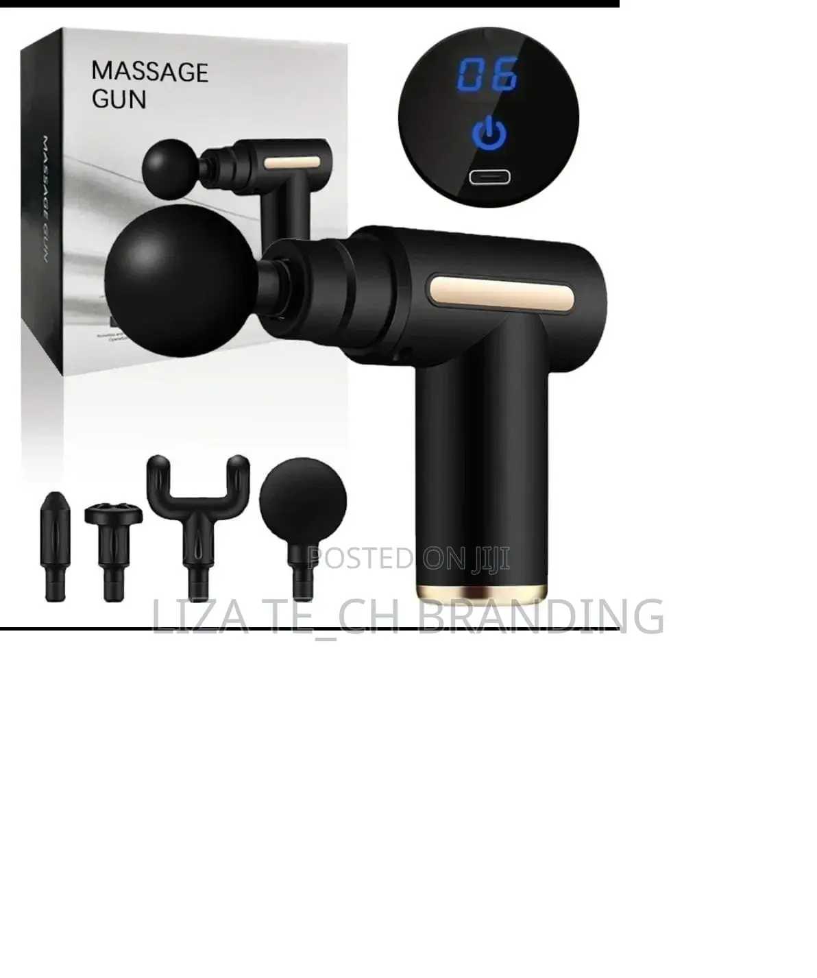 5 in 1 Portable Smart Massage Gun