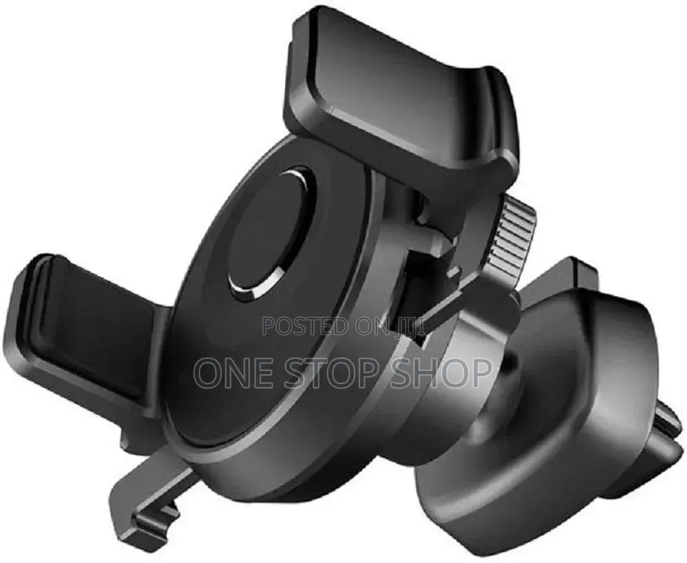 Vent Car Phone Holder With Anti_skid Silicone Arms