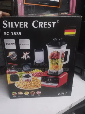 New Silver Crest SC-1589 4500Watts Blender - 2in1, 2L