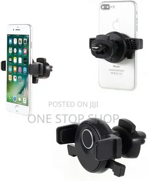 Vent Mount Phone Holder With Ease Phone Adjust for Optimal Wide Angles