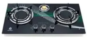Nunix 3 Burner Low Gas Glass Top Table Infrared Cooker