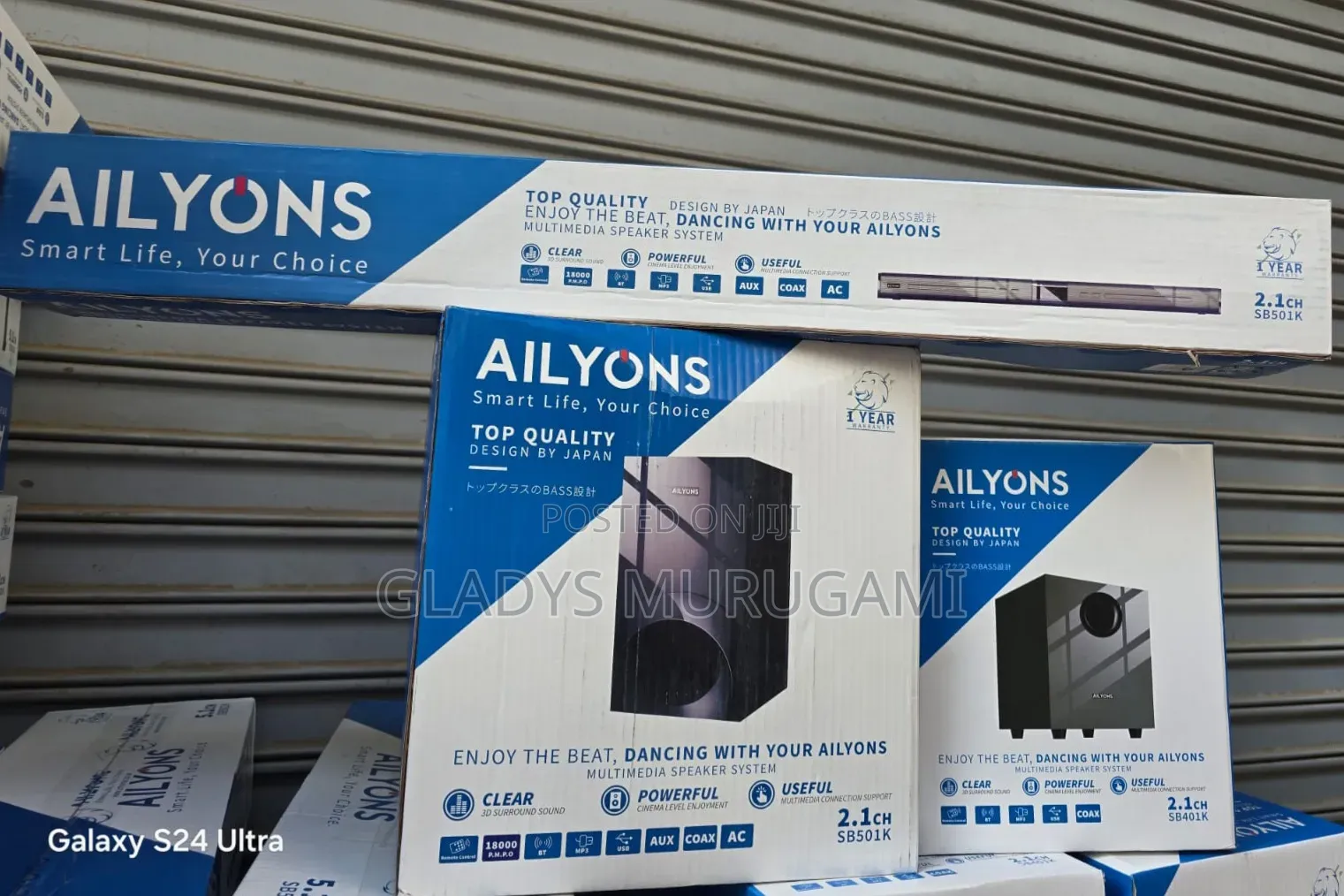 2.1ch Ailyons Sb501k Soundbar Multimedia Speaker