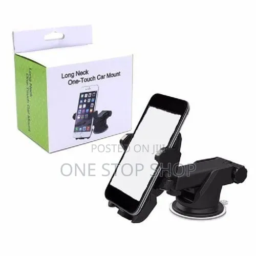 Dashboard/Windscreen Adjustable Long Neck 360° Rotatable Cradle