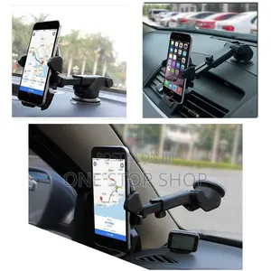 Dashboard/Windscreen Adjustable Long Neck 360° Rotatable Cradle