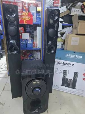 Globalstar GS-601 2.1ch Tall Boy Multimedia Speaker S