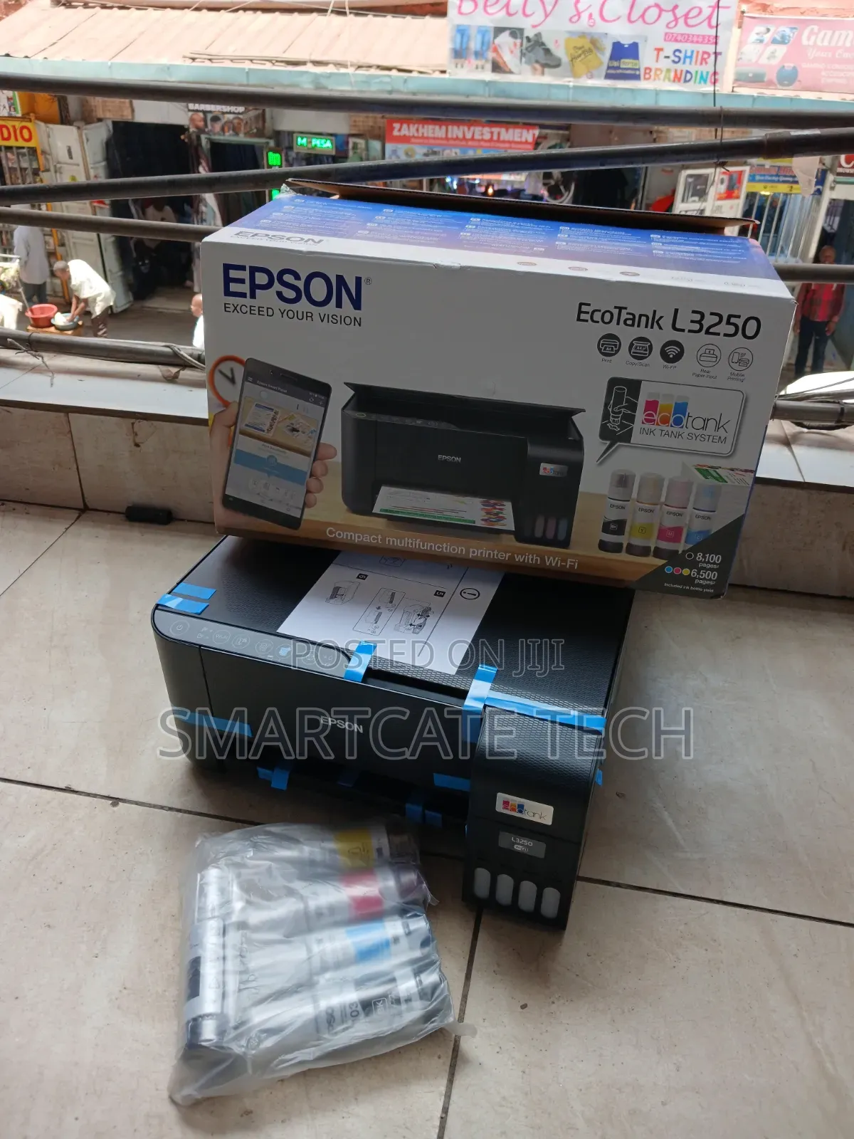 Epson L3250 Printer With Copy Scan Print Wireless High Quality