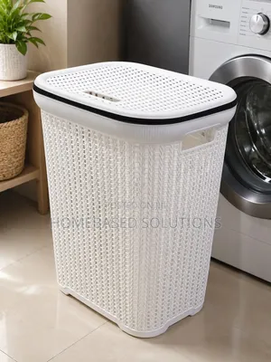 Plastic Laundry Basket Organiser-