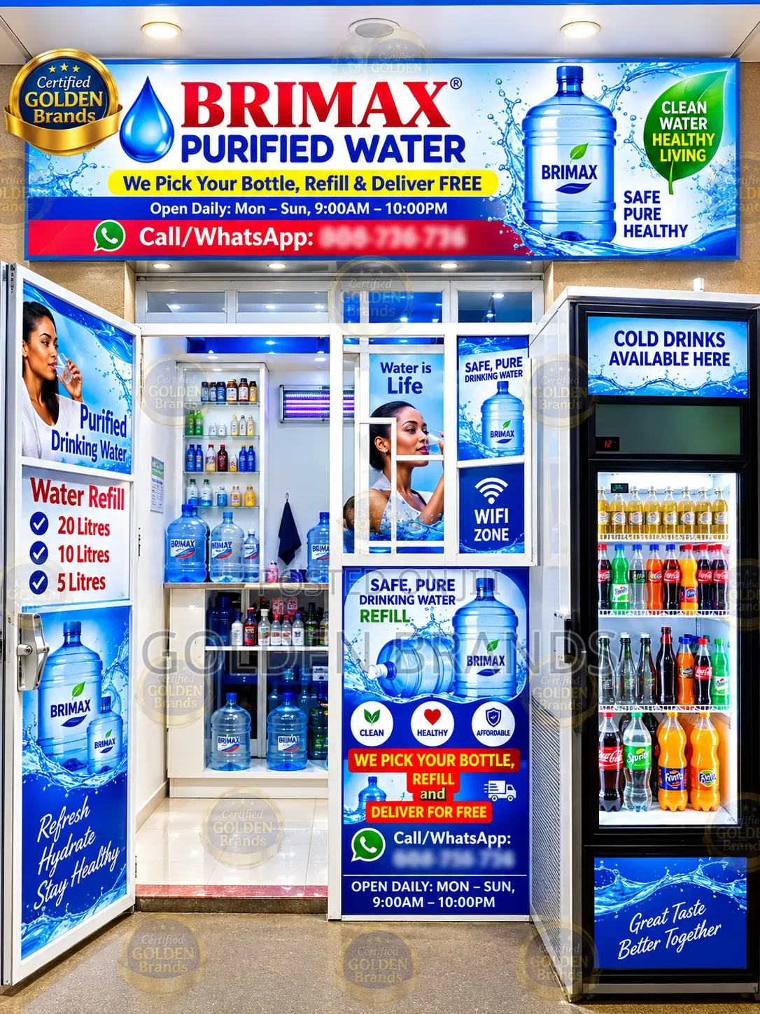 ‎We Help You Start a Complete, Spacious Water Refill Business, Daily
