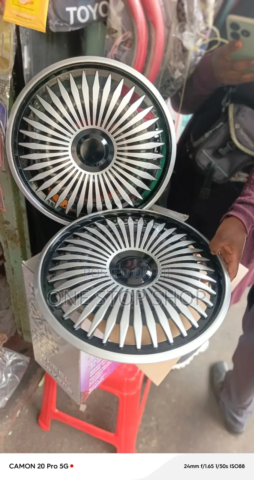 14" Wheel Caps Safeguard Underlying Steel Rim From Dirt,debris,scratch