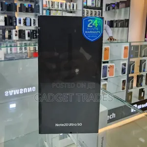 New Samsung Galaxy Note 20 Ultra 5G 256 GB Black