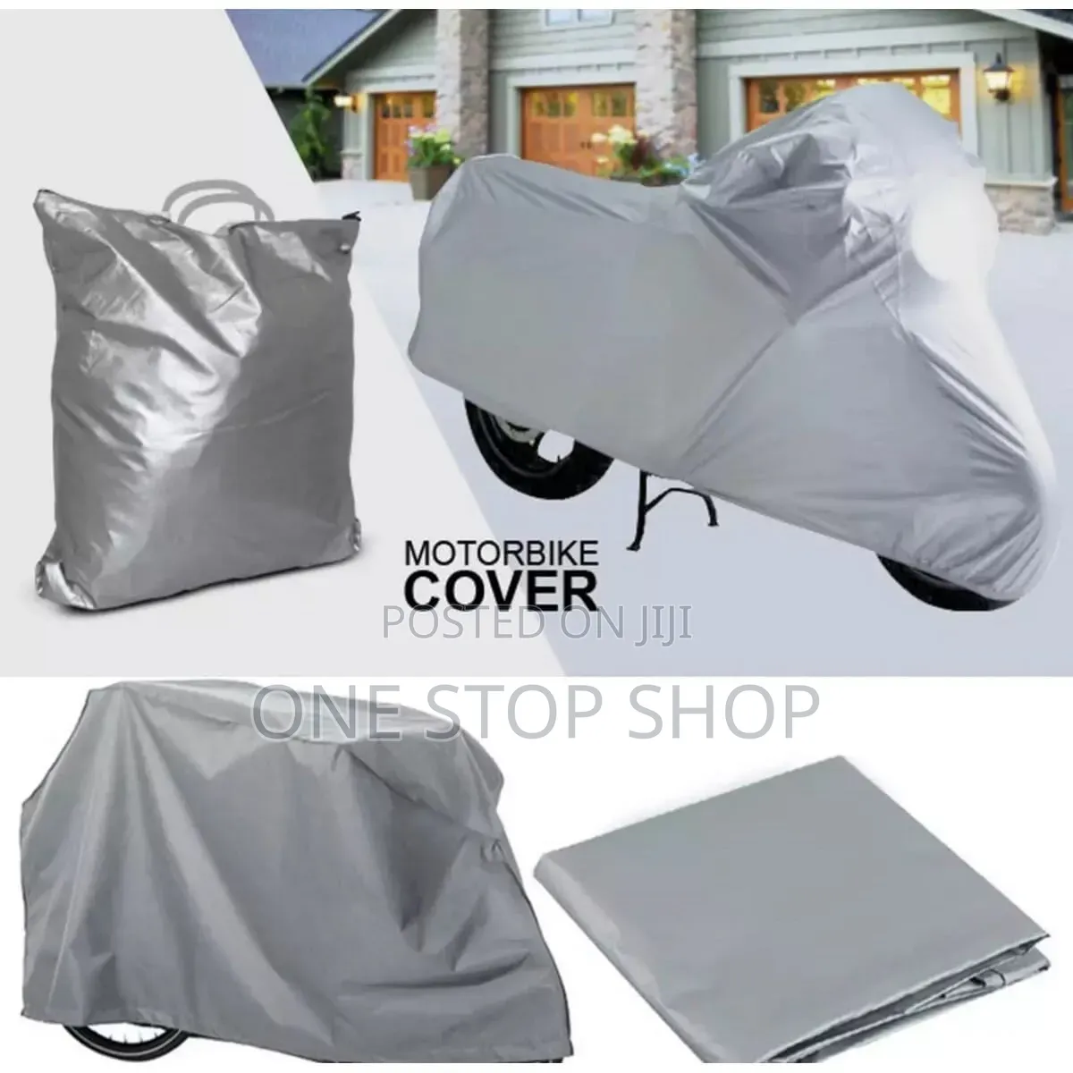 Generic Waterproof Outdoor Bike Dust Rain Cover Standard Size Fit