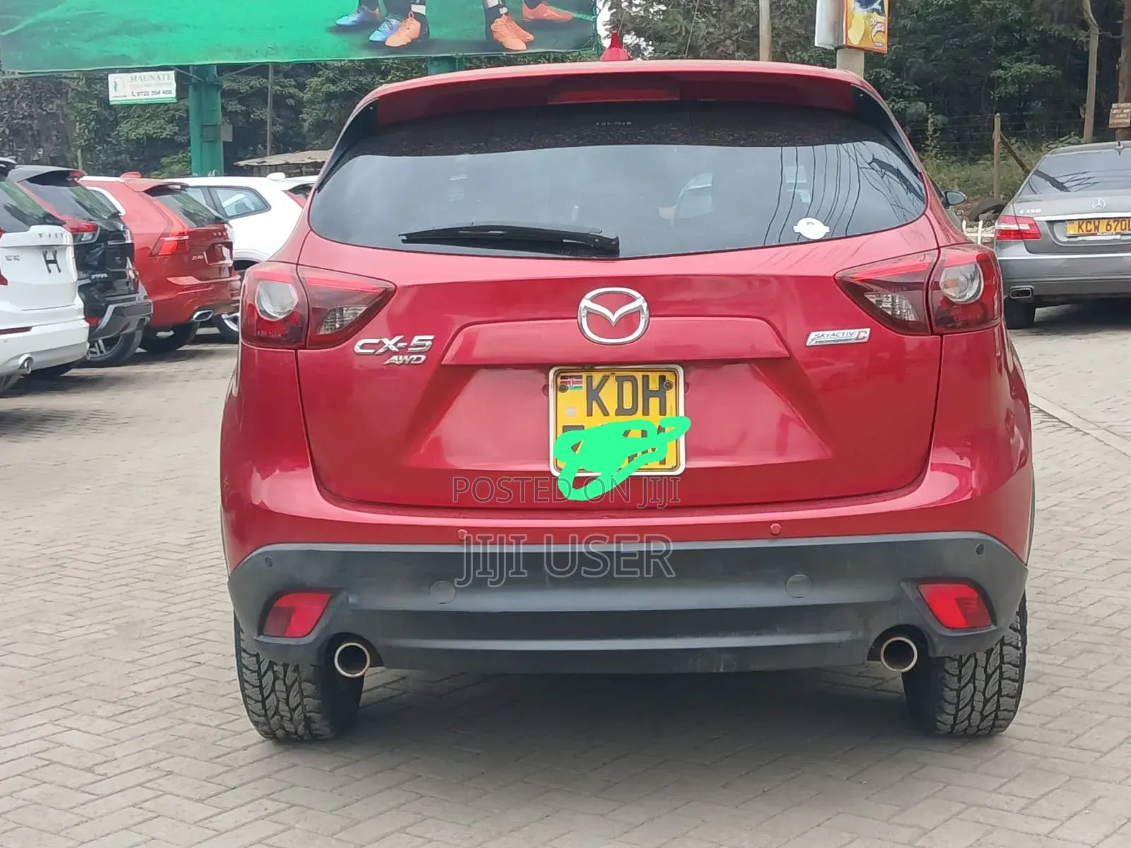 Mazda CX-5 2.2 Diesel FWD 2015 Red