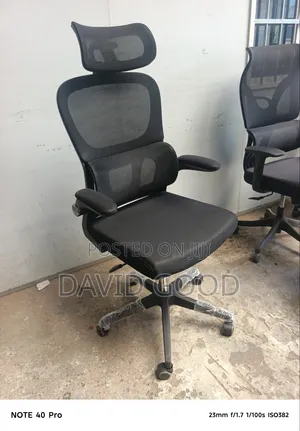 Orthopedic Office Chair Black