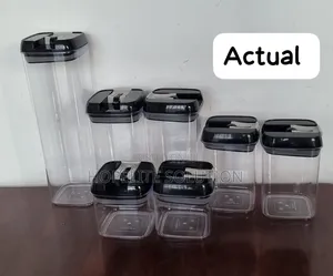 Acrylic 7pc Food Storage Container Set