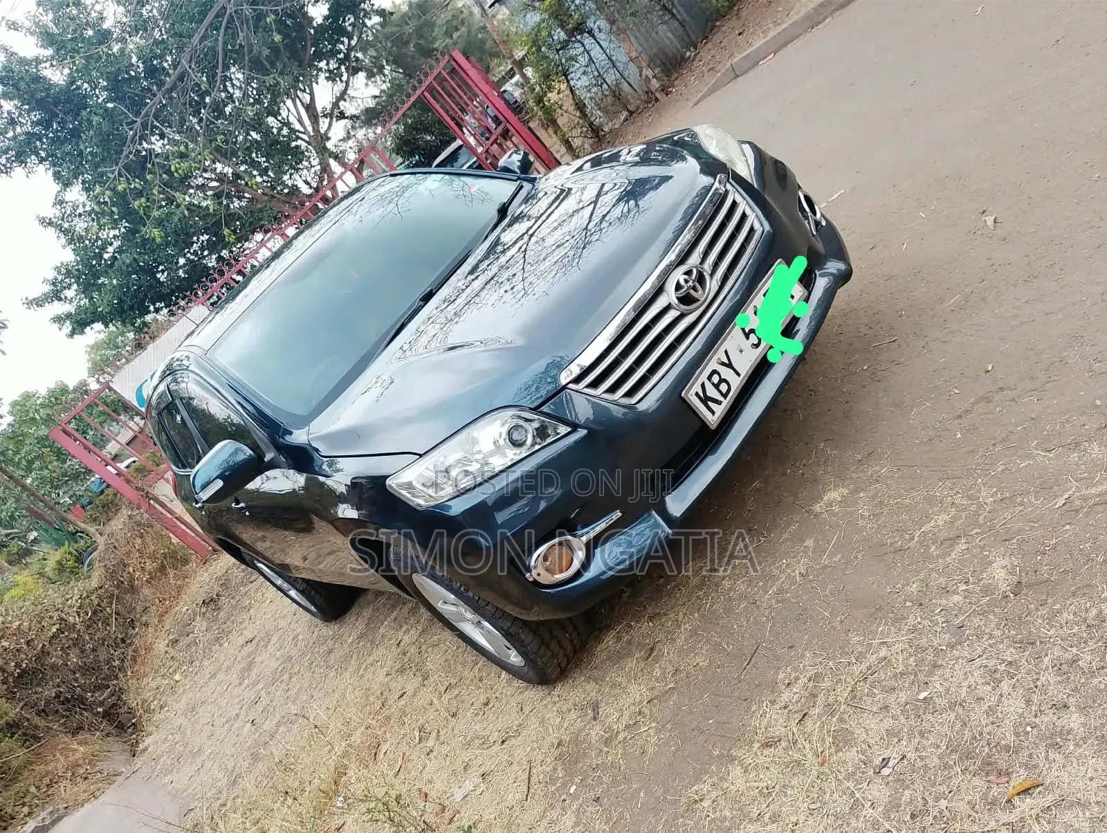 Toyota Vanguard 2013 Gray