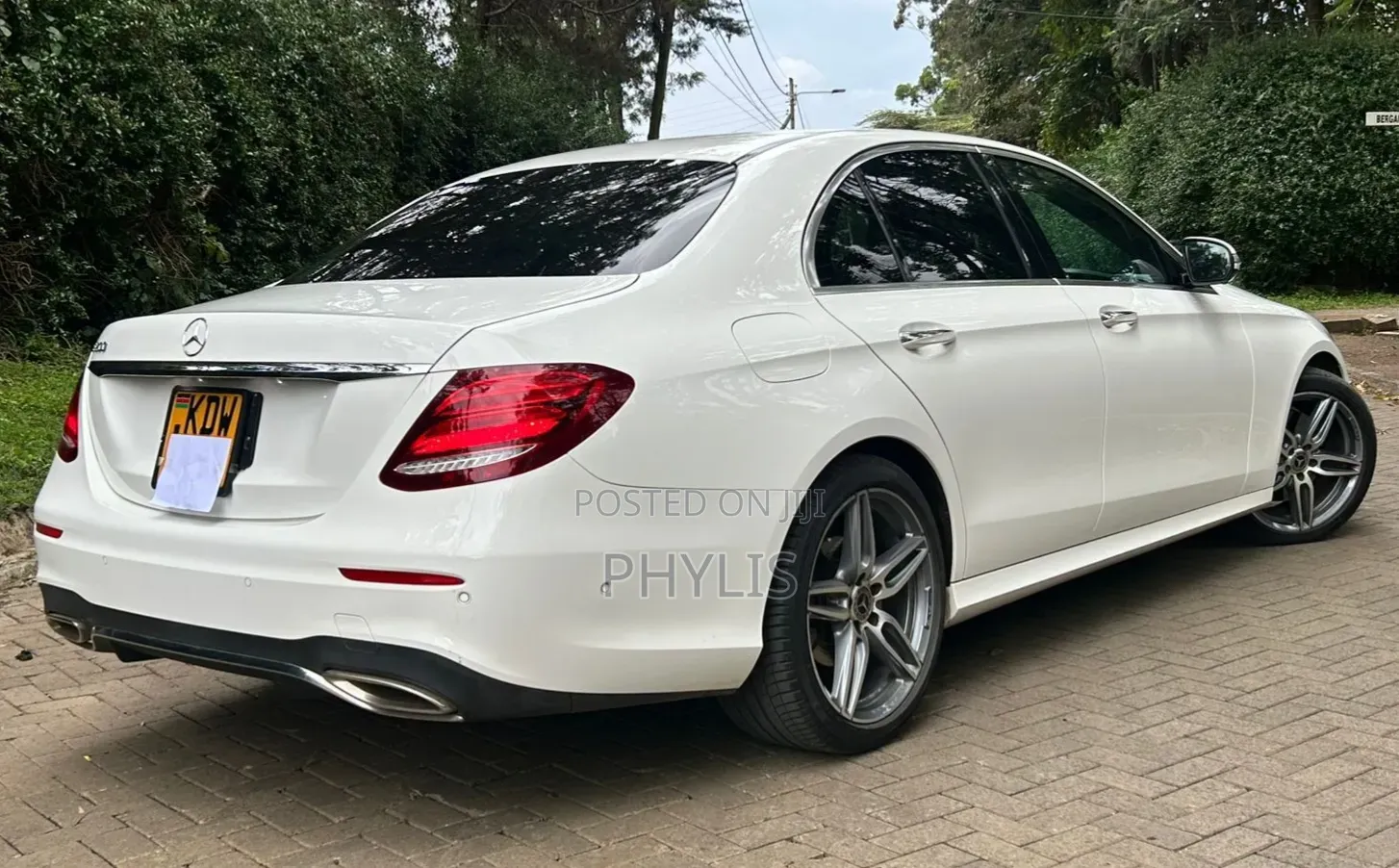 Mercedes-Benz E200 2018 White