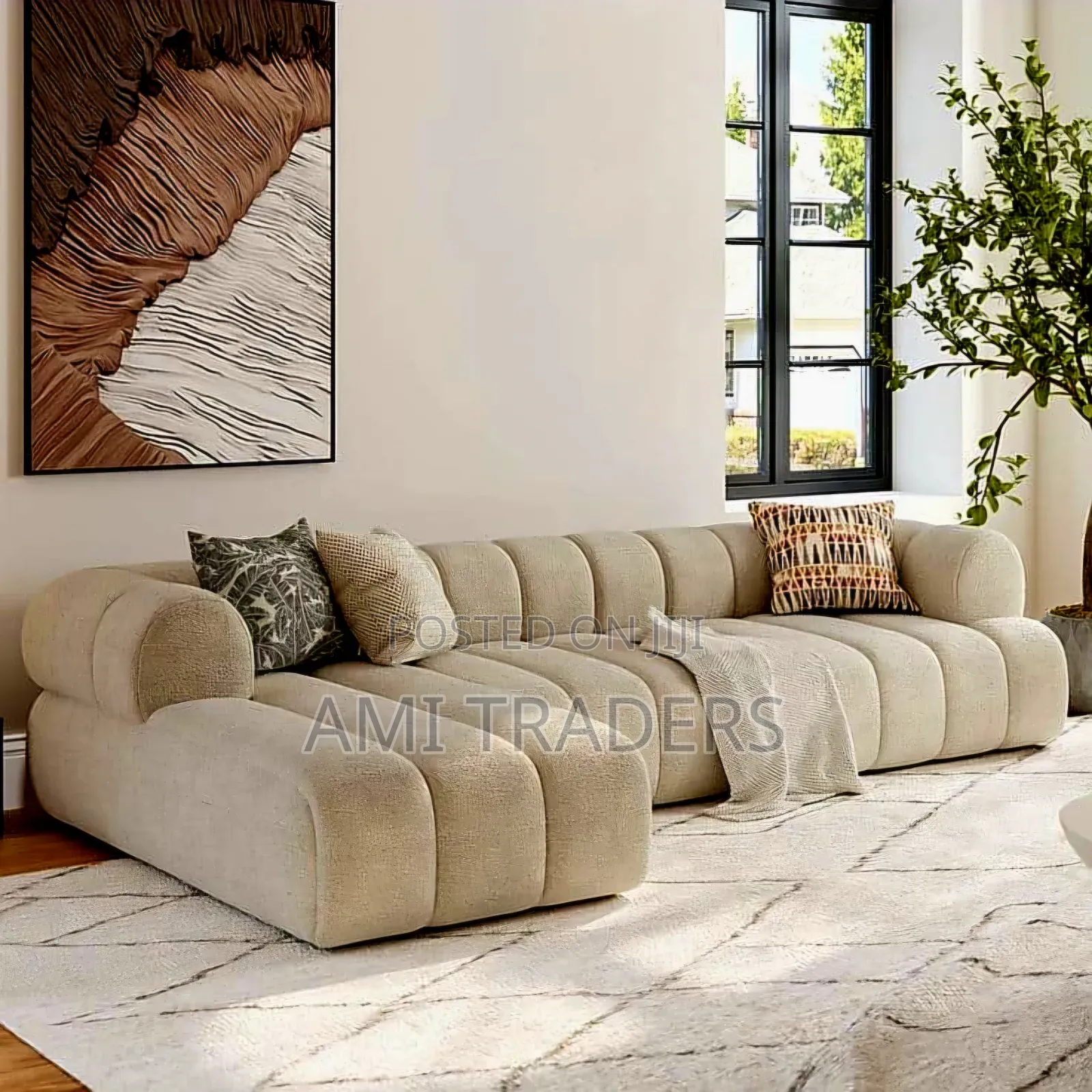 L Seat Super Spring Sofa