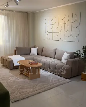 Brown L -Seat Sofas (Spring)
