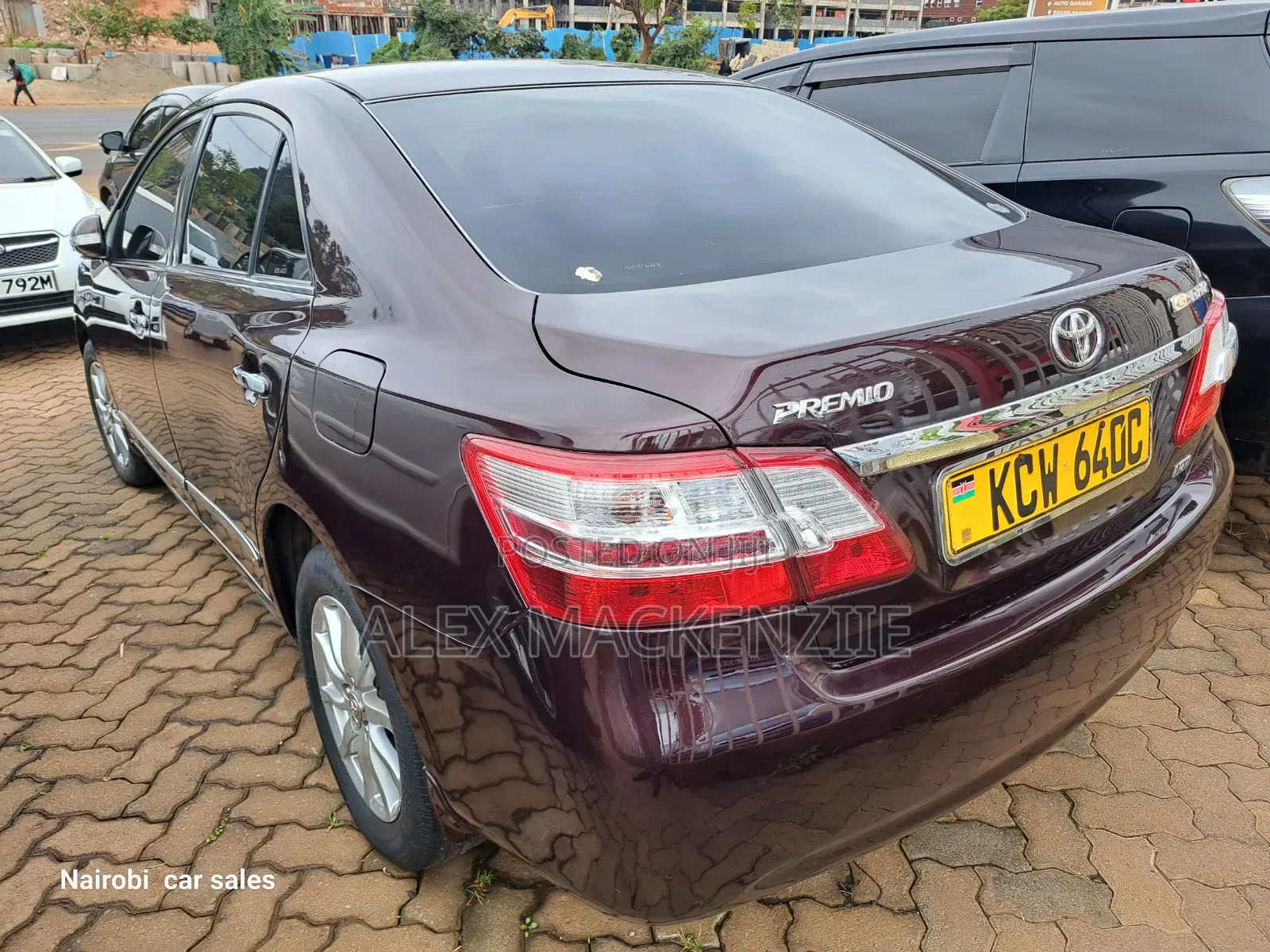 Toyota Premio 2013 Burgundy