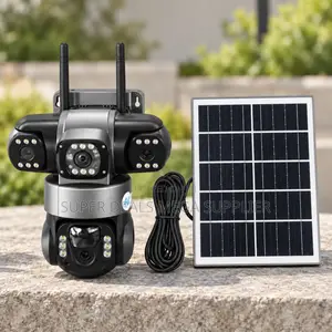 V380 Pro App Cloud Storage 20MP 4G PTZ Triple Lens Solar Cameras
