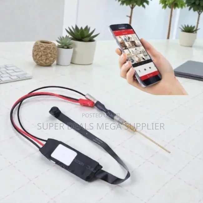 Compact 1080P Full HD Mini Wireless Pin Hole Wi-Fi Spy Camera