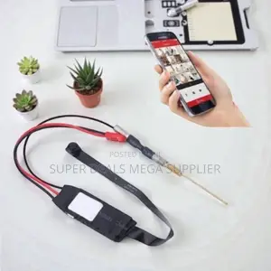 Remote Viewing 1080P Full HD Mini Wireless Pin Hole Wi-Fi Spy Camera