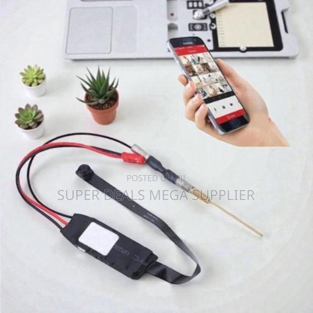Remote Viewing 1080P Full HD Mini Wireless Pin Hole Wi-Fi Spy Camera