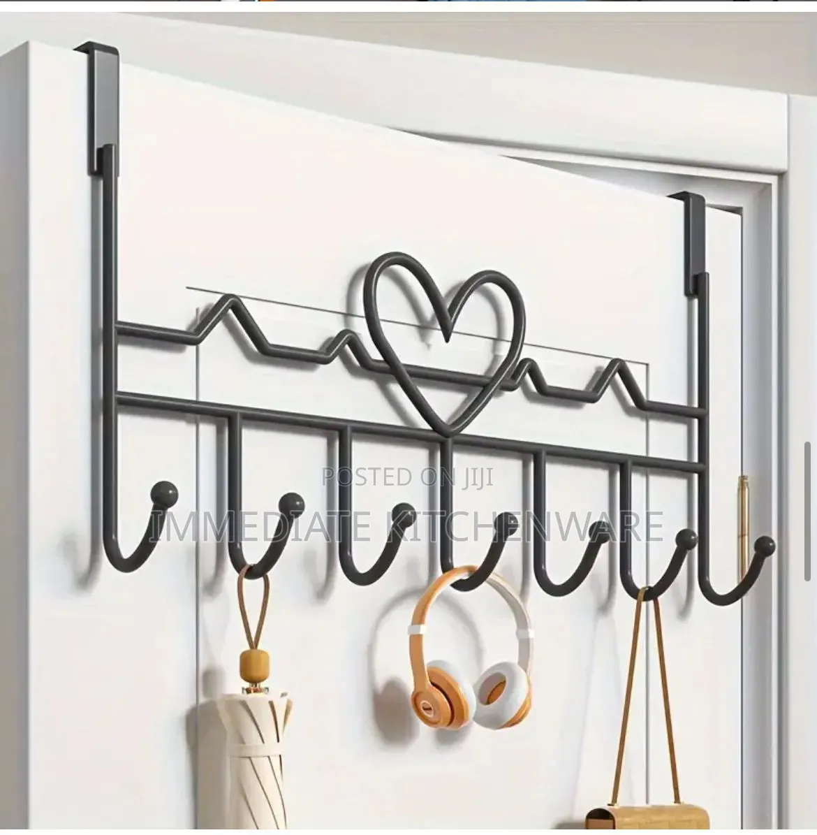 7 Hook Heavy Duty Over the Door Hanger