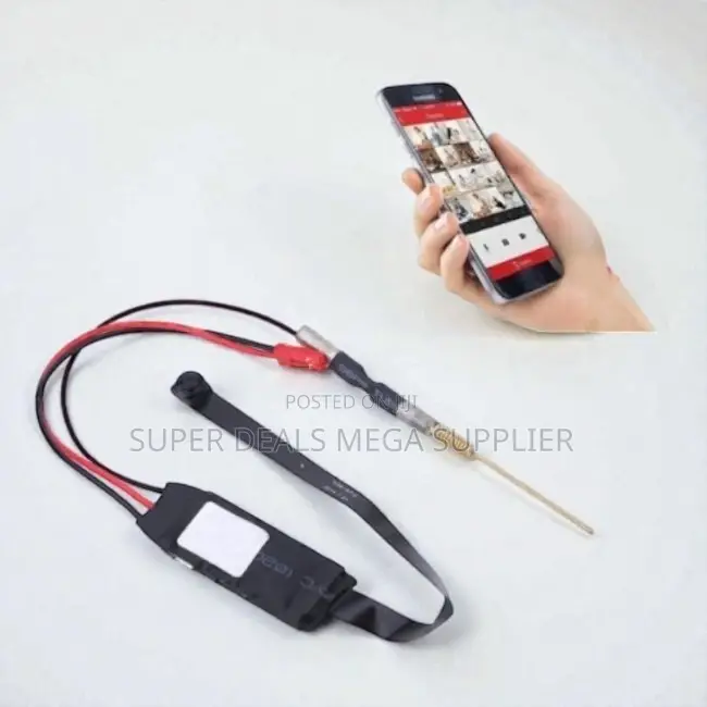 Night Vision 1080P Full HD Mini Wireless Pin Hole Wi-Fi Spy Camera