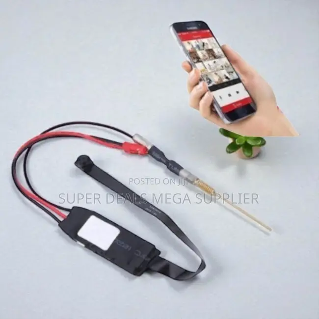 Small 1080P Full HD Mini Wireless Pin Hole Wi-Fi Spy Camera