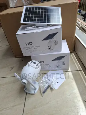 New Ubox Single Lens Solar WiFi Camera – Smart Wireless CCTV