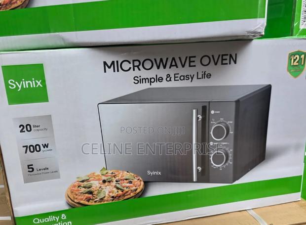 Synix Microwave Oven – 20L | 700W | Manua - thumbnail 2
