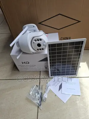 UBox 4G Solar PTZ Camera Outdoor Security Camera With Solar Panel