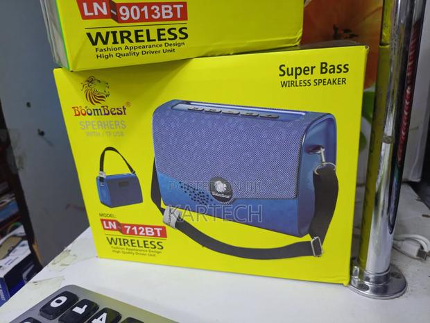 BoomBest LN-712BT Super Bass Wireless Speaker With Shoulder Strap