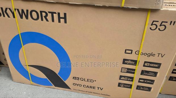 Skyworth 55 Inch QLED Google TV – Stunning Picture
