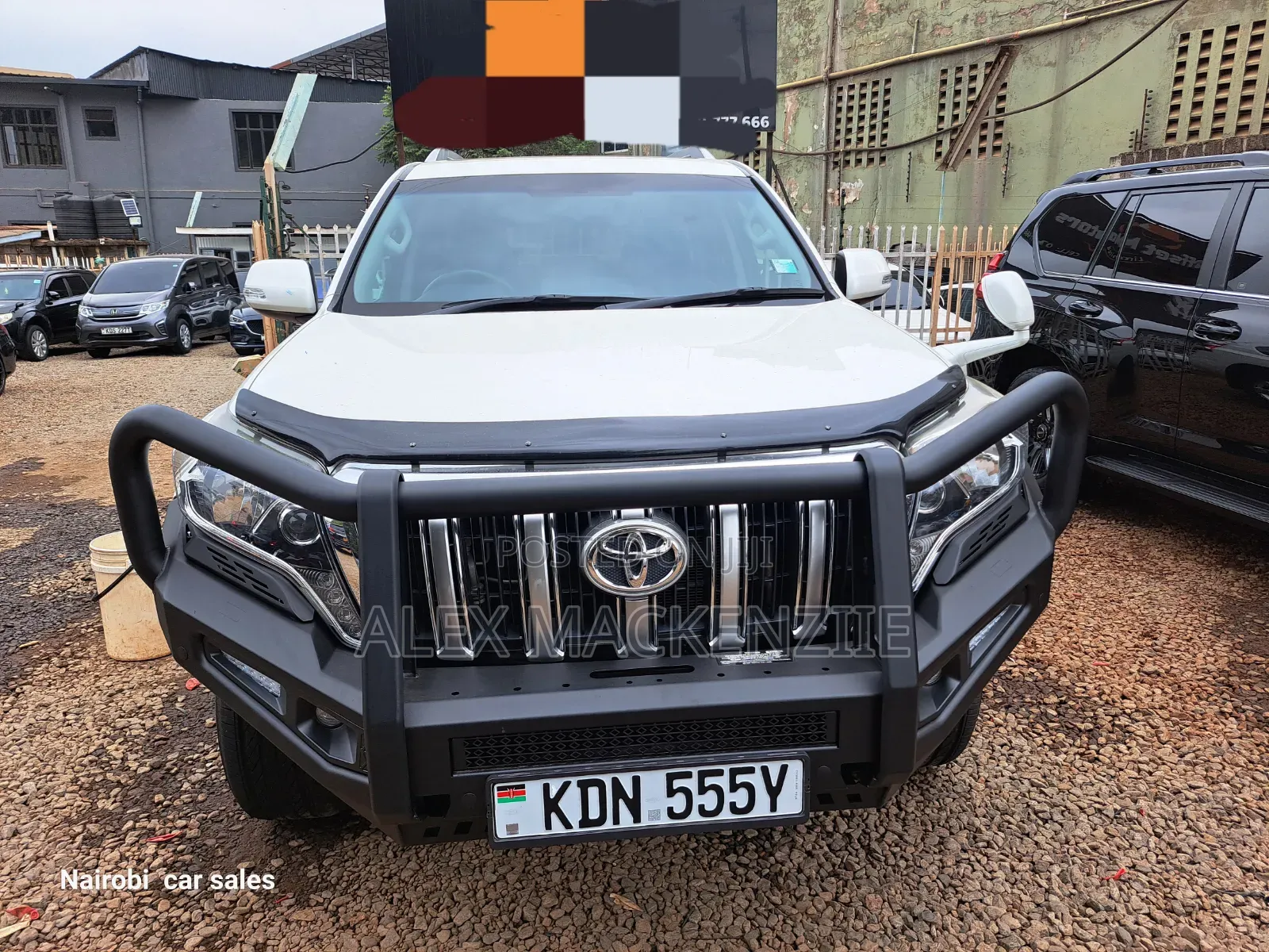 Toyota Land Cruiser Prado 2016 White